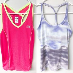 The North Face Reebok BUNDLE of‎ Tank Tops